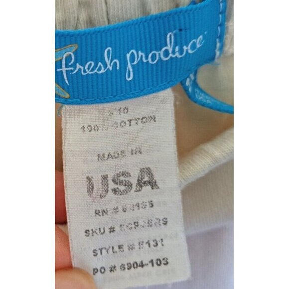Fresh Produce 2X Beige 100% Cotton Cropped Pull-On Pants 22.5" Inseam - Picture 5 of 6